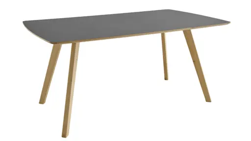 Esstisch Bat - LB ca. 200x100 cm, HPL, Schiefer