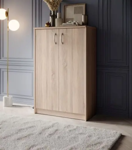 Kommode - B ca. 74 cm, Sonoma Eiche Nachbildung