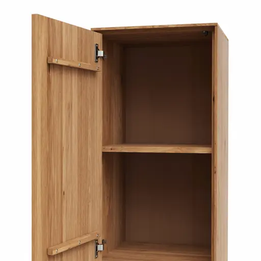 Vitrine Saratoga - links, Wildeiche massiv, natur geölt