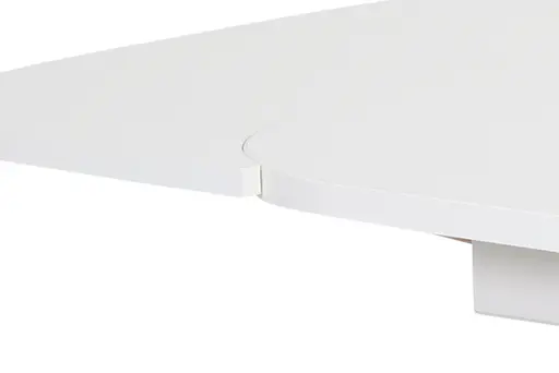 Couchtisch - ausziehbar, höhenverstellbar, LB ca. 108x67 cm, Weiß