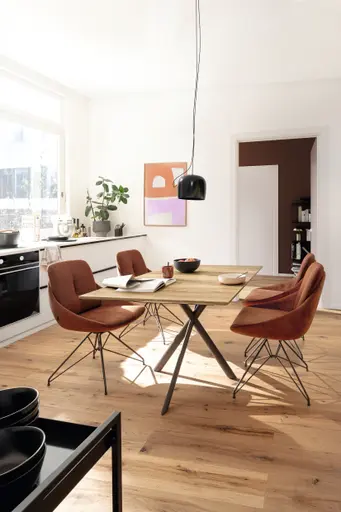 Esstisch - LB ca. 140x90 cm, Eiche