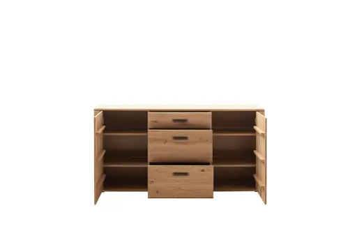 Sideboard - Balkeneiche, massiv