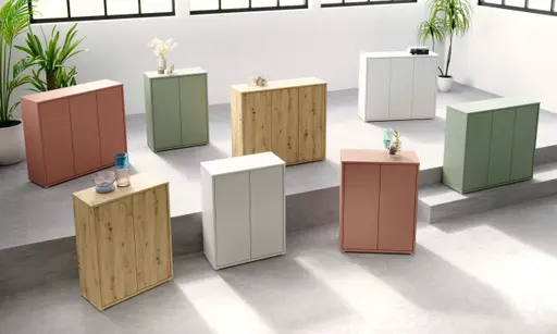 Schuhkommode FAID- Hellgrau