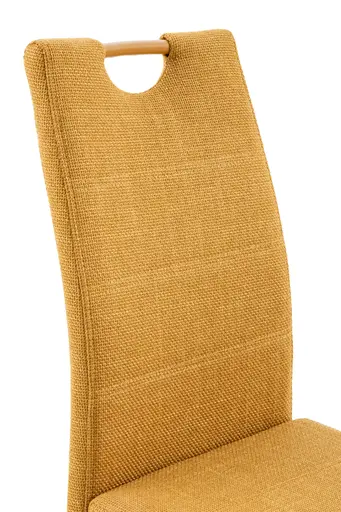 Freischwinger - Stoff, Gelb