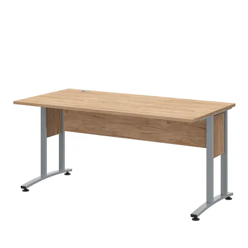Schreibtisch- LB ca. 160x80 cm, Eiche Dekor