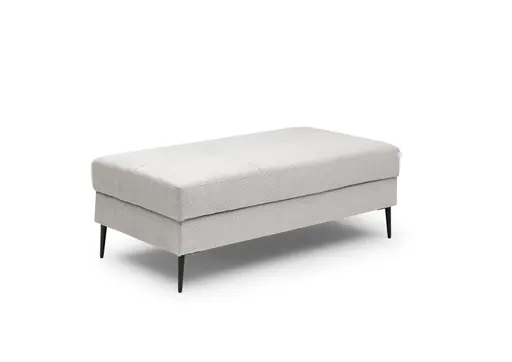 Megahocker - LB. ca. 140x80, Stoff, Creme