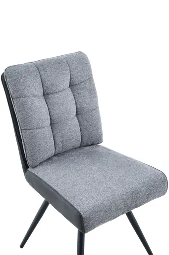 Stuhl - drehbar, Stoff, Dunkelgrau, Vintage Anthrazit