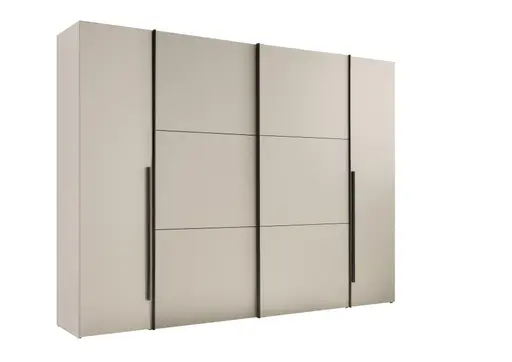 Schwebetürenschrank- B ca. 267 cm, Kashmir