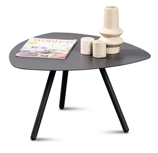 Beistelltisch - LB ca. 60x60 cm, Anthrazit