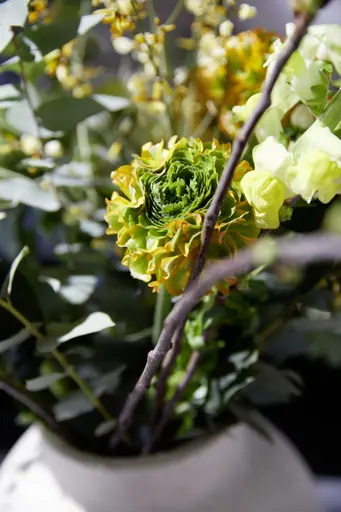 Inselküche 51.230 CO 1V2 525, Rillenoptik Eiche dunkel