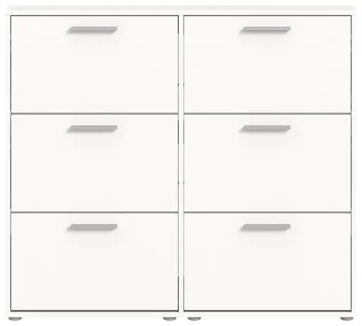 Schuhkipper - B ca. 116 cm, Weiß