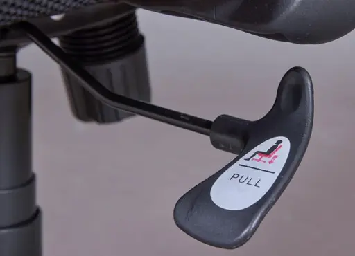 Drehstuhl - drehbar, höhenverstellbar, Stoff, Schwarz