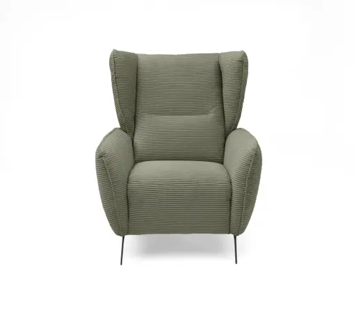 Sessel EILA - Stoff, Olive