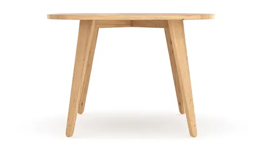 Esstisch Signe - LB ca. 110x110 cm, Asteiche massiv, Geölt