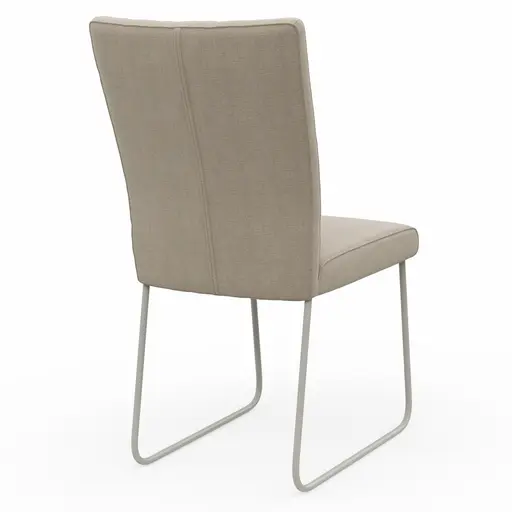 Stuhl Cosyra - Stoff, Beige