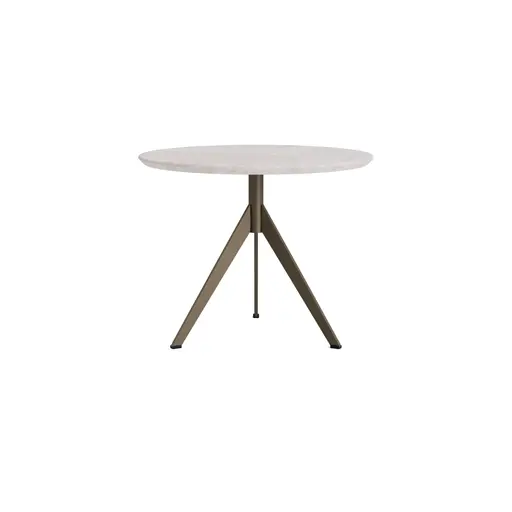 Couchtisch Volaris P - DH ca. 50x34 cm, HPL, Graubeige