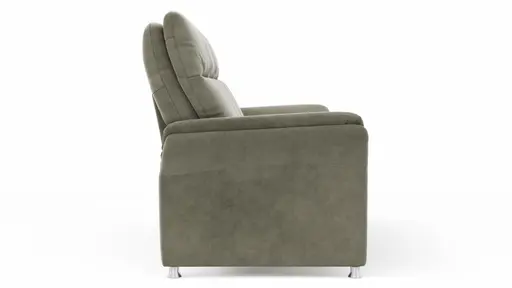 Sofa Bogota - 3-Sitzer, Stoff, Schlammgrün