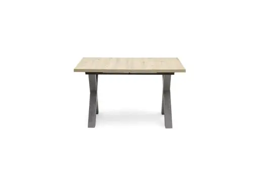 Ausziehtisch- LB ca. 140-190x90 cm, Eiche Dekor, Graphit