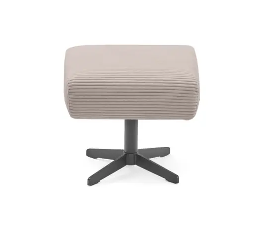 Hocker EILA - Stoff, Rosa