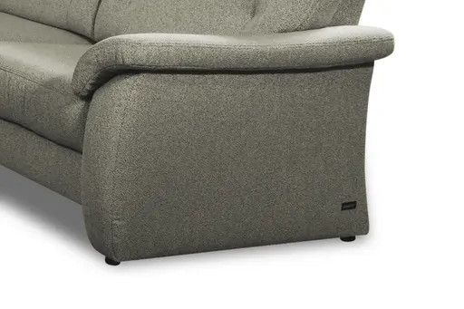 Sofa Caracas - 2,5-Sitzer groß, Stoff, Beige