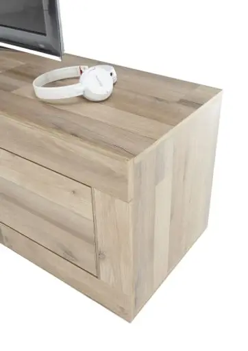 TV-Lowboard - mit Beleuchtung, B ca. 181 cm, Montana Eiche Nachbildung