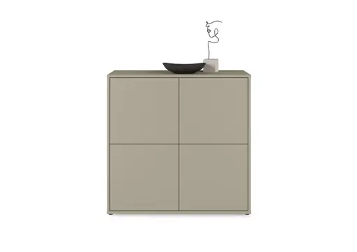 Kommode FAID- B ca. 124 cm, Taupe