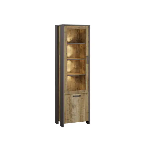 Vitrine FEA- Mango, Grau
