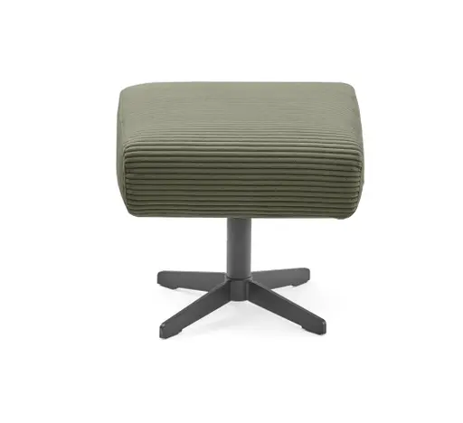 Hocker EILA - Stoff, Olive
