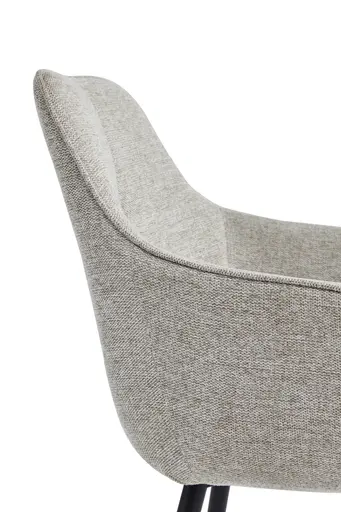 Armlehnstuhl - Stoff, Beige