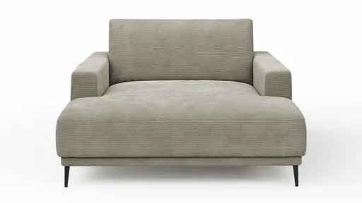 Longseat Solero - Stoff, Hellgrau