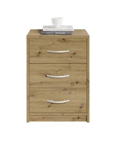 Nachtkommode - Eiche Dekor