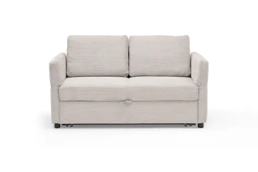 Sofa PRO FLEXX - 2-Sitzer inkl. Schlaffunktion, Stoff, Creme