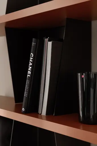 Wandboard Venzone - BHT  108x210x25 cm, Anthrazit, Campari