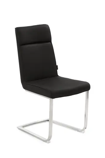 Freischwinger MAREEN - Stoff, Dunkelgrau