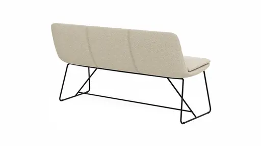 Polsterbank Macano - B ca. 160 cm, Stoff, Beige