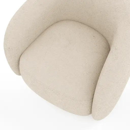 Sessel Karasu - Stoff, Natur