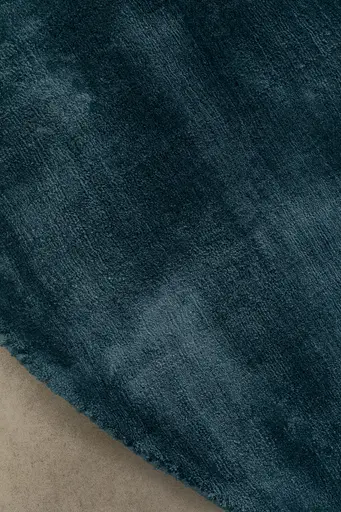 Teppich- Rund, D ca. 200 cm, Blau