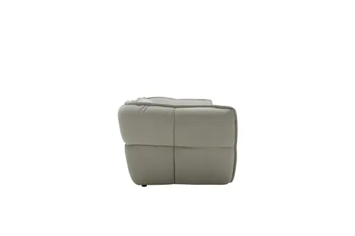 Sofa Hedda - 4-Sitzer, Stoff, Graubeige