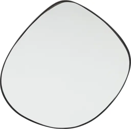 Wandspiegel- LB  ca. 71x70 cm, Spiegel, Stahl, pulverbeschichtet