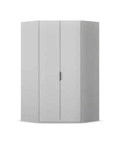 Eckschrank ROVERO- B ca. 127 cm, Hellgrau