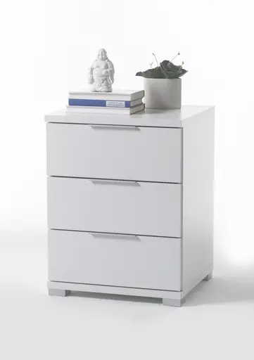 Nachtkommode- Weiß