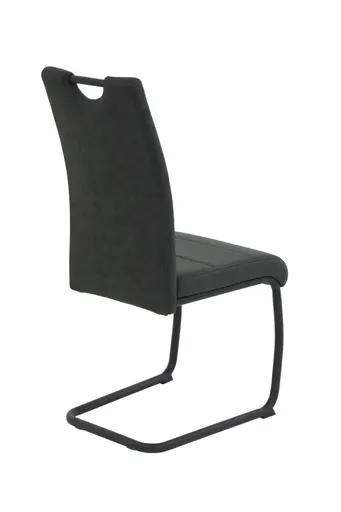 Freischwinger - Microfaser, Vintage Anthrazit