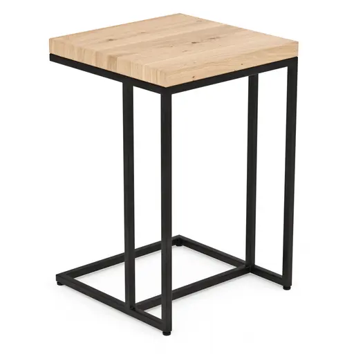 Beistelltisch Farmingdale - LBH ca. 45x45x67 cm, Eiche massiv, legno