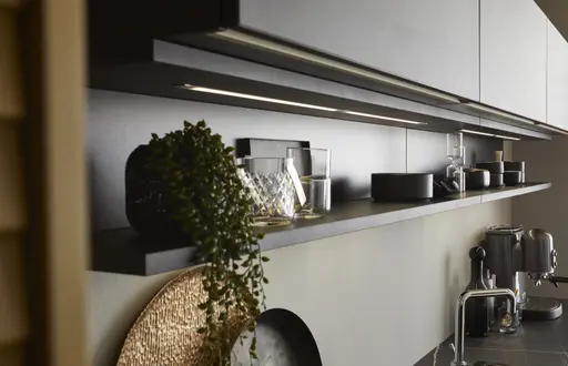 Inselküche 56.210 GL 3 521, Onyxschwarz