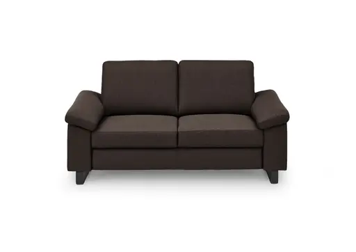 Sofa CALM PLUS 2.0 - 2,5-Sitzer, Stoff, Dunkelbraun
