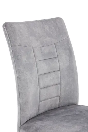 Freischwinger - Stoff, Vintage Silber