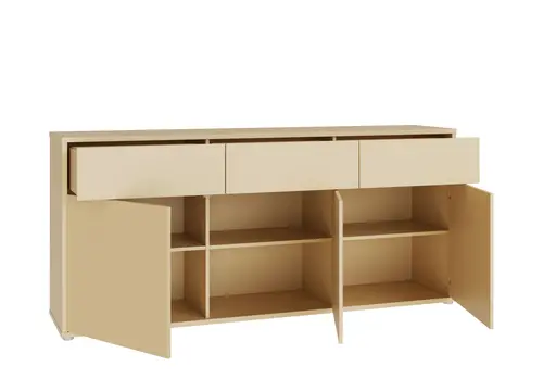 Sideboard FAID- B ca. 184 cm, Gelb