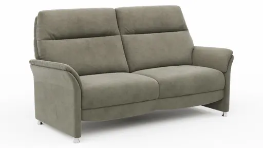 Sofa Bogota - 2,5-Sitzer, Stoff, Schlammgrün