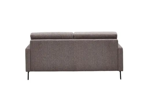 Sofa - 3-Sitzer, Stoff, Braun