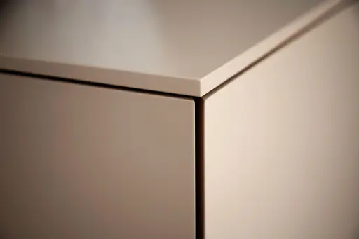 Highboard Catona - Lack, Puder